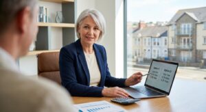 Mortgage adviser explaining how higher Buy-to-Let fees can help landlords unlock more borrowing