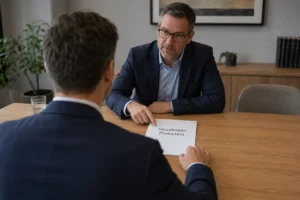 Company director and adviser reviewing what happens to business shares when a shareholder dies